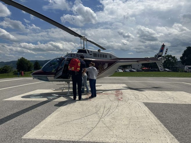 Pacijent iz Banjaluke helikopterom transportovan za Beograd