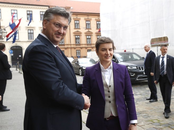 Plenković i Brnabić  (Foto: EPA-EFE/ANTONIO BAT) - 