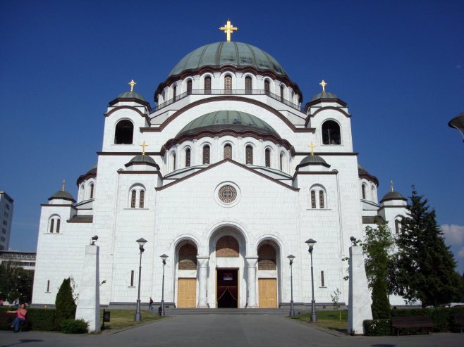Ponoćna vaskršnja liturgija, prenos u subotu na RTRS iz Hrama Svetog Save
