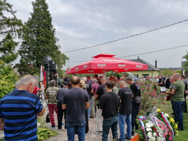 Brčko - otkriven spomenik borcima garde "Panteri" - Foto: SRNA