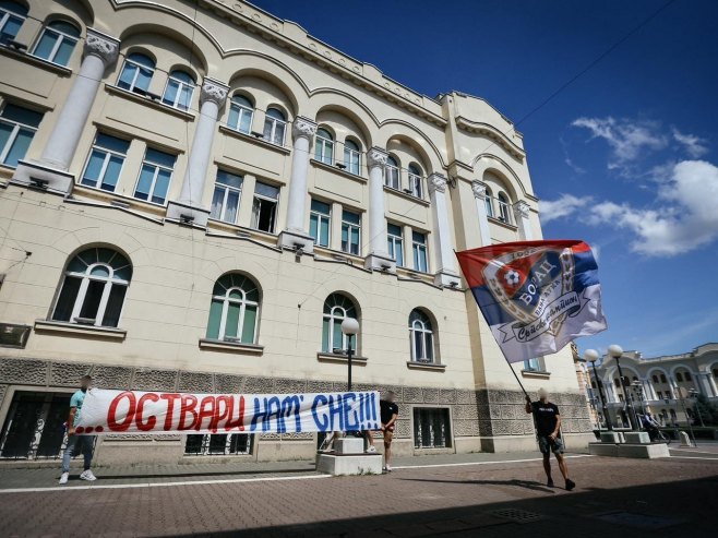 Navijači Borca (foto: FK Borac) Navijači Borca (foto: FK Borac) -
