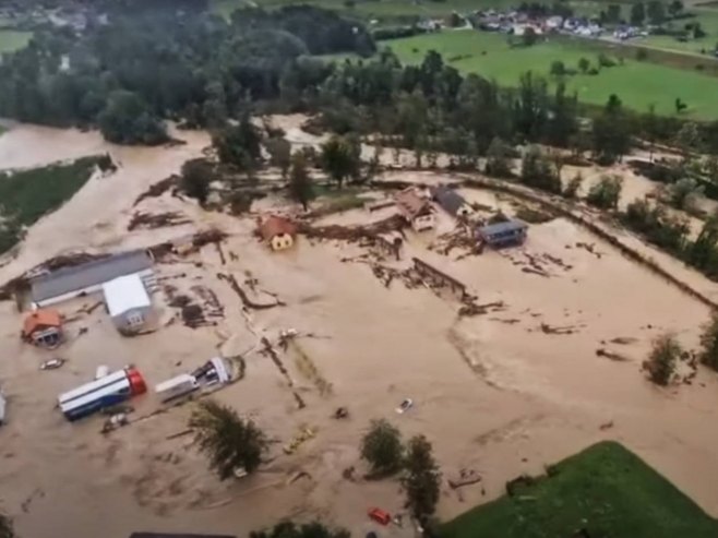 Poplave u Sloveniji - Foto: Screenshot/YouTube