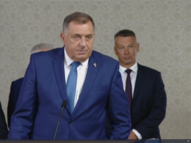 Milorad Dodik - konferencija za novinare - Foto: RTRS