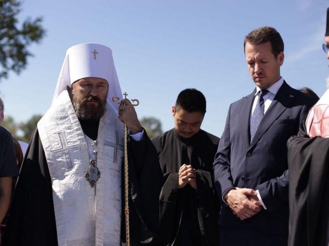 Princ Filip Karađorđević u Јasenovcu - Foto: SRNA