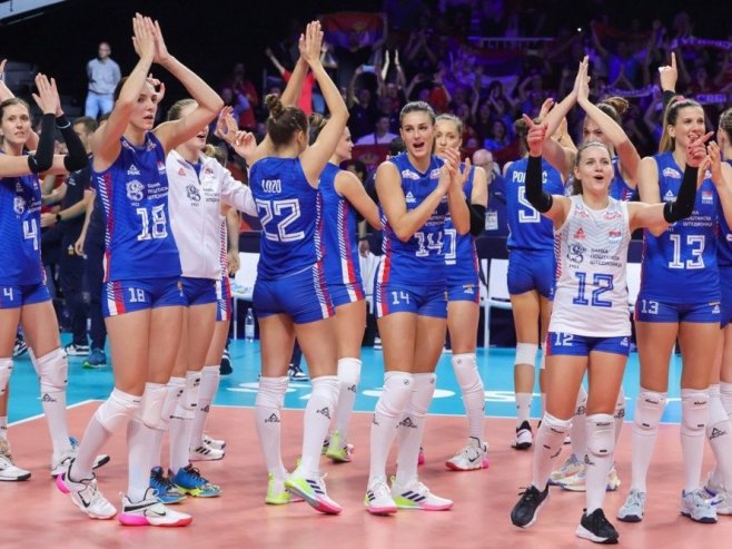 Odbojkašice Srbije (Foro: EPA-EFE/OLIVIER MATTHYS) Odbojkašice Srbije (Foro: EPA-EFE/OLIVIER MATTHYS) -