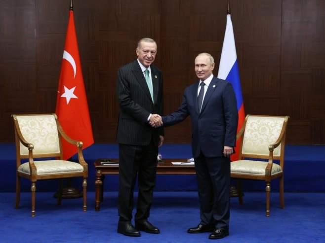 Erdogan i Putin (Foto: EPA/VYACHESLAV PROKOFYEV / KREMLIN / SPUTNIK POOL) - 