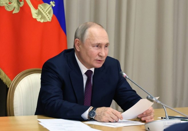 Vladimir Putin  (Foto:  EPA-EFE/MIKHAEL KLIMENTYEV / SPUTNIK / KREMLIN POOL MANDATORY CREDIT) - 