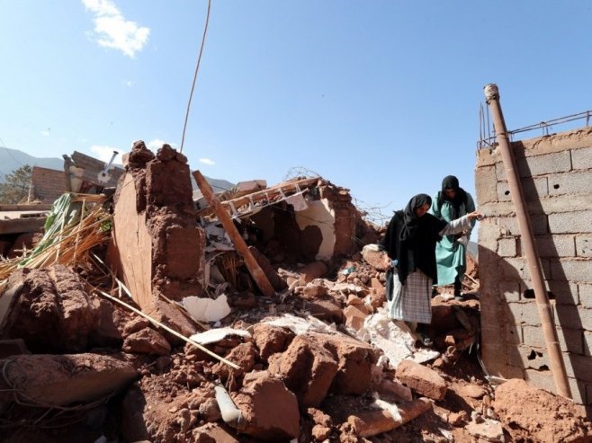 Zemljotres u Maroku (foto: EPA-EFE/MOHAMED MESSARA) - 
