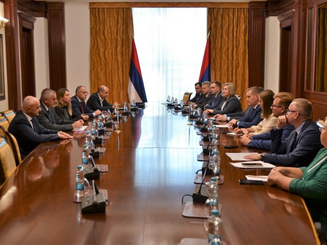 Radovan višković sa delegacijom Radovan višković sa delegacijom - Foto: Ustupljena fotografija