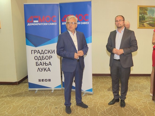 Nedeljko Čubrilović i Boran Bosančić Nedeljko Čubrilović i Boran Bosančić - Foto: RTRS