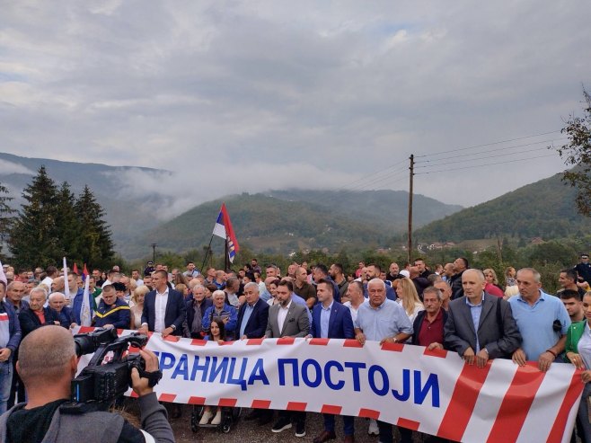 Skup podrške u Foči - Foto: RTRS