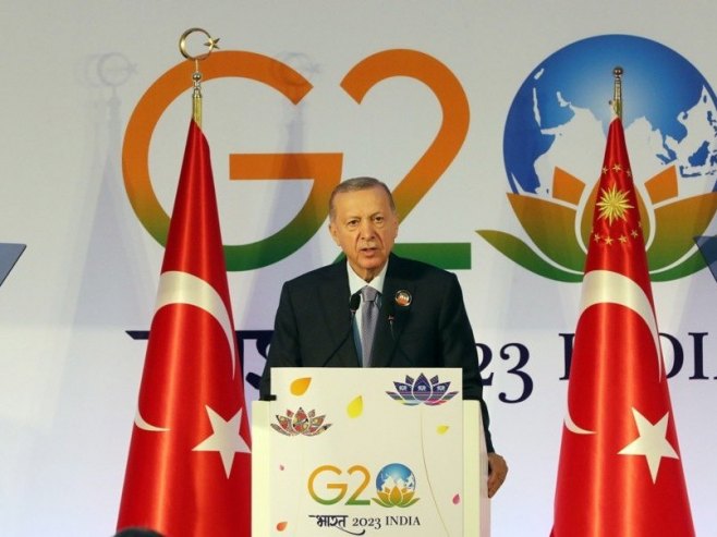 Redžep Tajp Erdogan (foto:EPA-EFE/HARISH TYAGI) - 