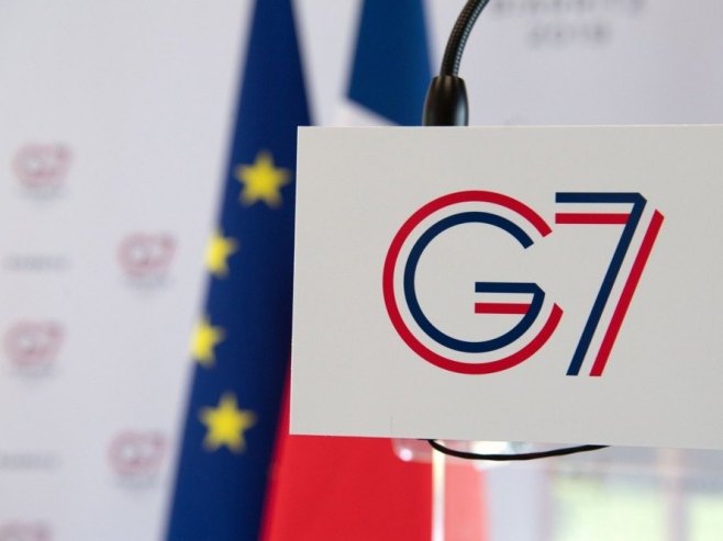 G7  (Foto:EPA-EFE/CAROLINE BLUMBERG) - 