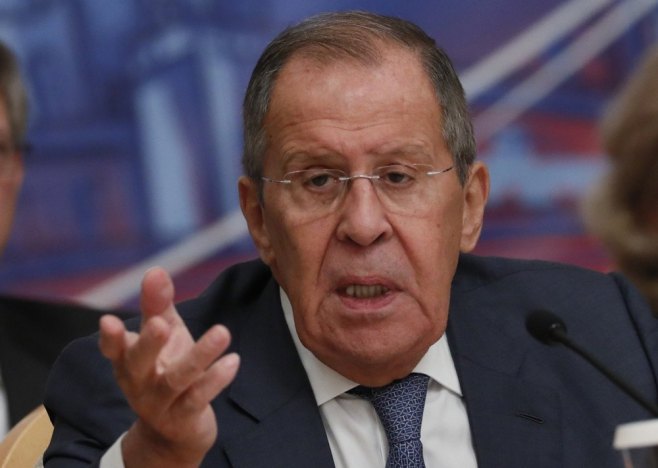 Sergej Lavrov (Foto: EPA-EFE/YURI KOCHETKOV) - 