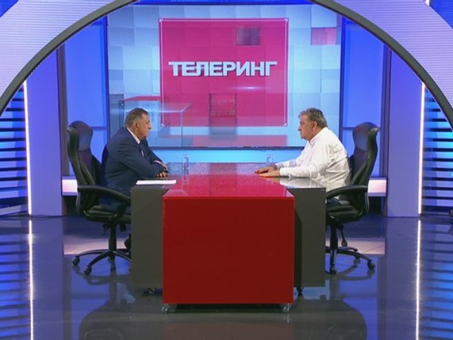 Milorad Dodik, Telering - Foto: RTRS