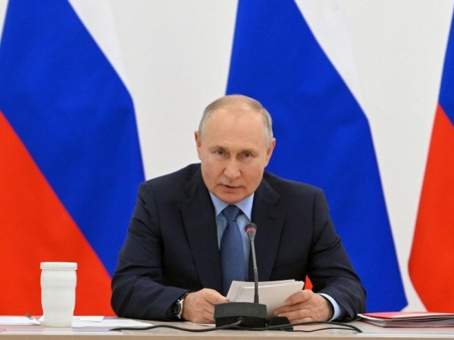 Vladimir Putin (foto: EPA-EFE/MAKSIM BLINOV/KREMLIN / POOL MANDATORY CREDIT) - 