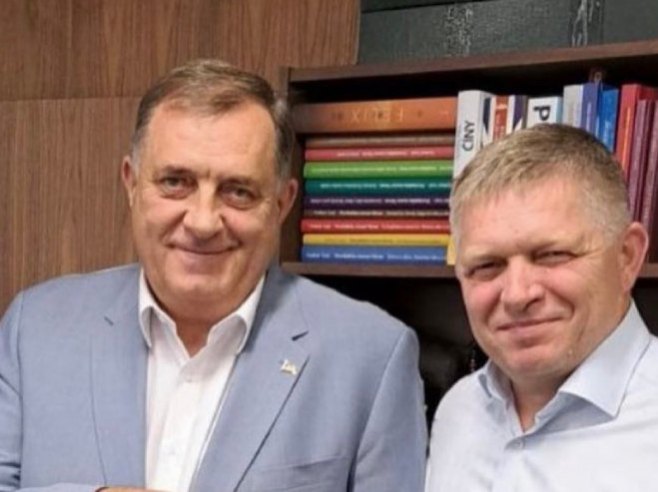 Dodik i Fico - Foto: Twitter