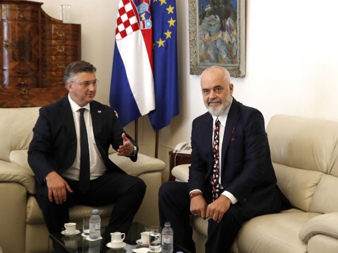 Premijeri Hrvatske i Albanije traže mjere EU protiv Srbije