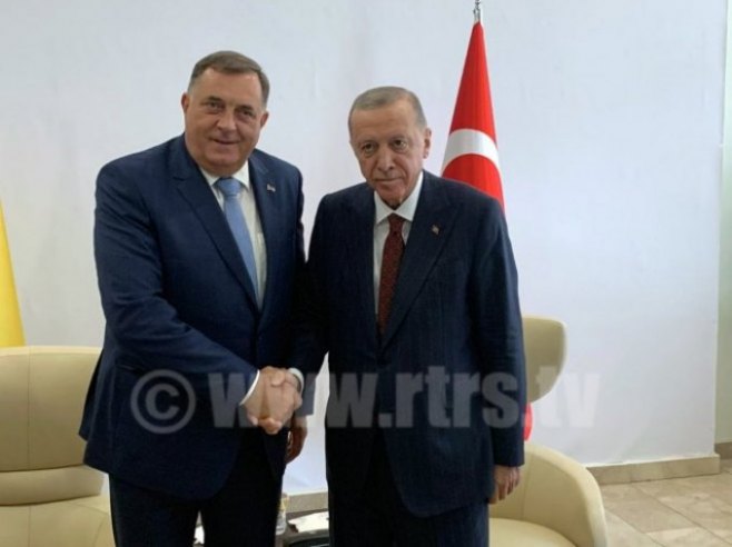 Dodik i Erdogan - Foto: RTRS