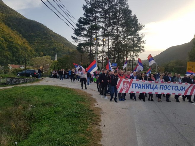 Јezero - Granica postoji - Foto: RTRS