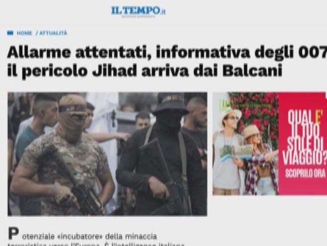 Italijanski mediji - Foto: Screenshot