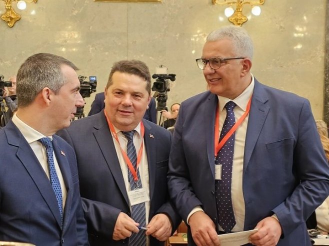 Stevandić sa Orlićem i Mandićem Stevandić sa Orlićem i Mandićem - Foto: Ustupljena fotografija