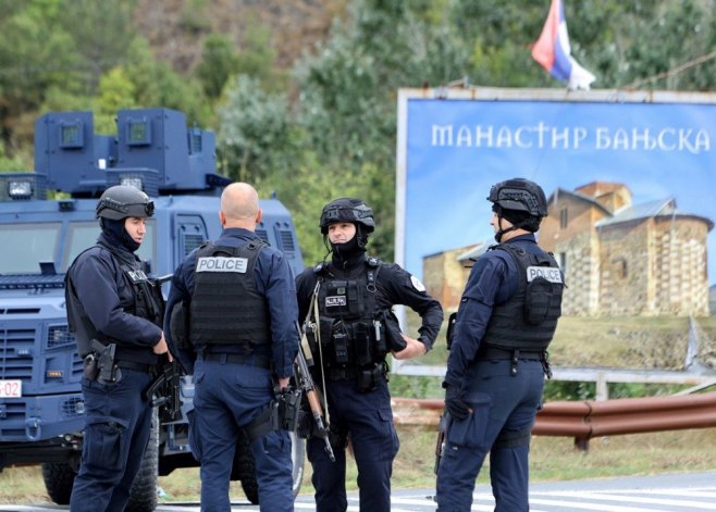 Tzv. policija Kosova (Foto: EPA-EFE/DJORDJE SAVIC - ilustracija) Tzv. policija Kosova (Foto: EPA-EFE/DJORDJE SAVIC - ilustracija) -