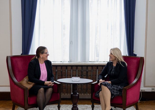 Željka Cvijanović i Helena Lagerlof Željka Cvijanović i Helena Lagerlof - Foto: Ustupljena fotografija