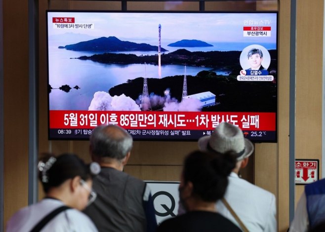 Sjeverna Koreja lansirala satelit (Foto: EPA-EFE/YONHAP SOUTH KOREA) Sjeverna Koreja lansirala satelit (Foto: EPA-EFE/YONHAP SOUTH KOREA) -