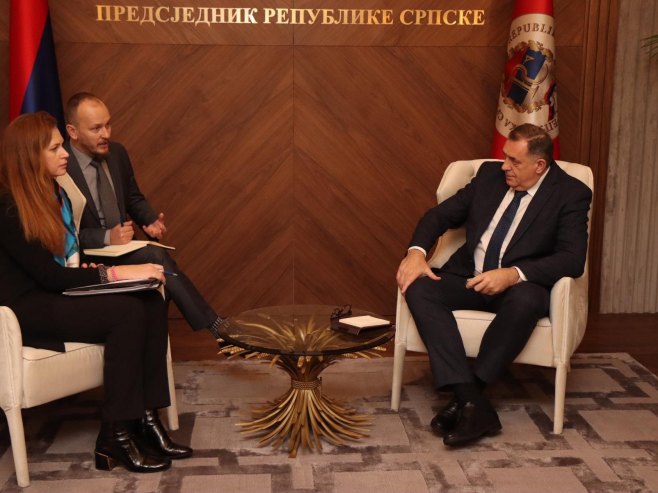 Dodik-Mekdonald - Foto: predsjednikrs.rs/Borislav Zdrinja