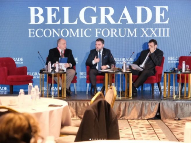 Beograd: Ekonomski forum - Staša Košarac - Foto: Ustupljena fotografija