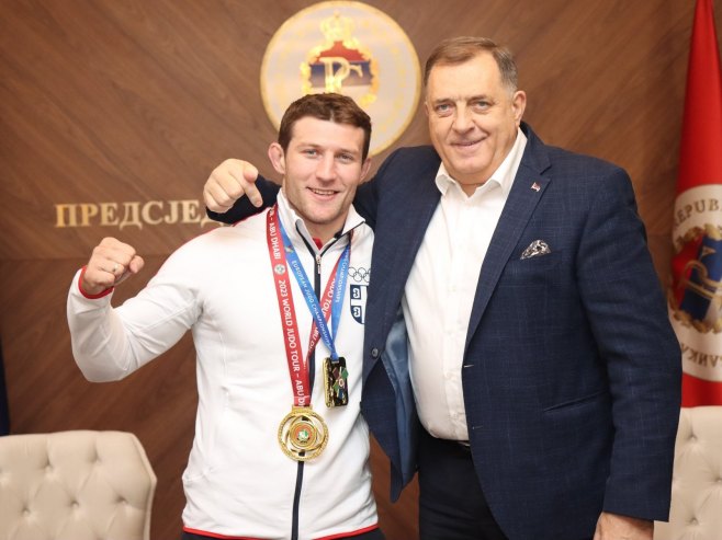 Dodik čestitao Majdovu osvajanje bronzane medalje