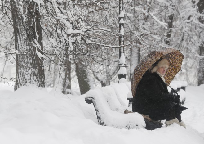Zima u Moskvi (Foto: EPA-EFE/SERGEI CHIRIKOV/ ilustracija) - 