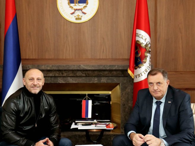 Milorad Dodik i Dragan Јaćimović - Foto: predsjednikrs.rs/Borislav Zdrinja