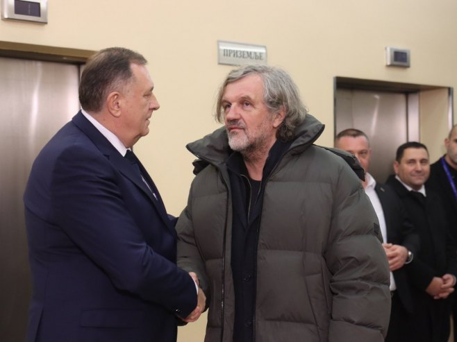 Milorad Dodik i Emir Kusturica - Foto: predsjednikrs.rs/Borislav Zdrinja