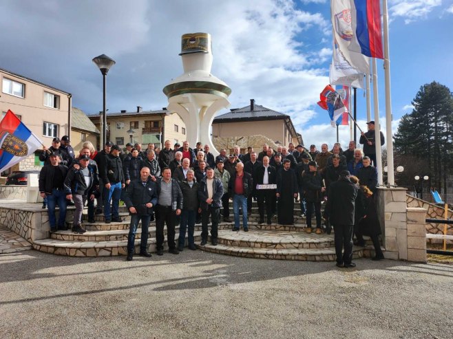 Kalinovik: Obilježana 31. godišnjica Prve motorizovane gardijske brigade - Foto: RTRS
