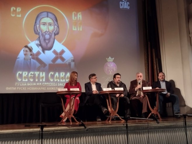 Ruski film o Svetom Savi prikazan u Beogradu Ruski film o Svetom Savi prikazan u Beogradu - Foto: SRNA