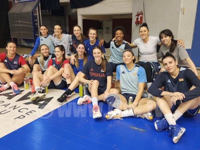Košarkašice Srbije - Foto: RTRS