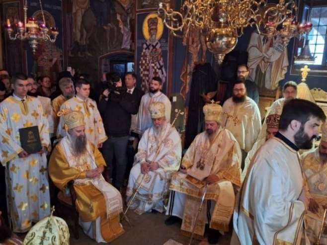 Patrijarh u manastiru Krka (Foto: TV Hram) - 