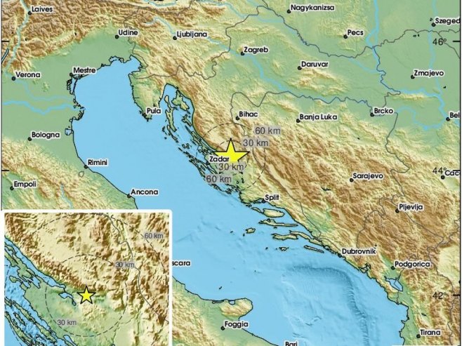 Hrvatska-zemljotres (Foto: EMSC) - 