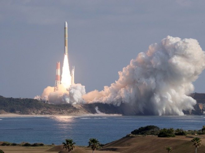 Јapan lansirao svemirsku raketu (Foto:  EPA-EFE/JIJI PRESS) - 