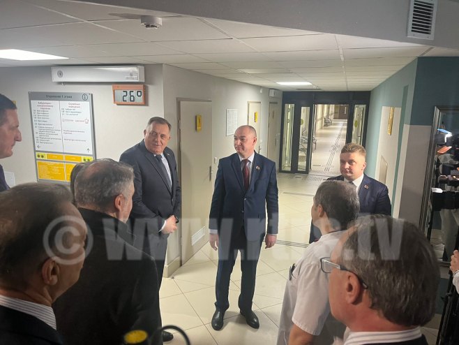 Dodik u Minsku - Foto: RTRS