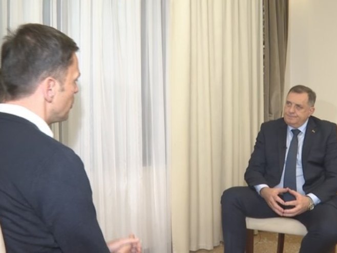 Razgovor sa predsjednikom Srpske Miloradom Dodikom - Foto: RTRS