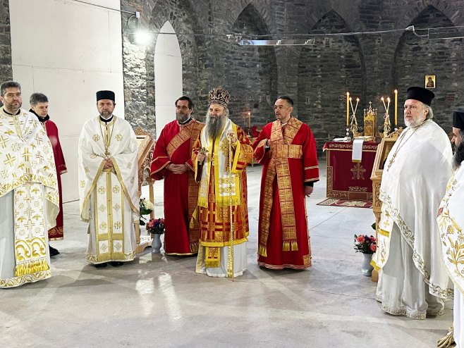 Patrijarh Porfirije služio u crkvi Svetog Save na Menhetnu (foto: SPC) - 