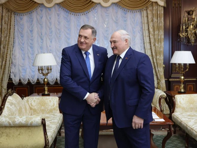 Dodik i Lukašenko (Foto: Belta.by) - 