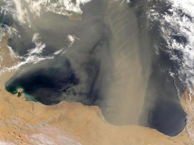 Saharski pijesak (Foto: EPA PHOTO NASA NASA) - 