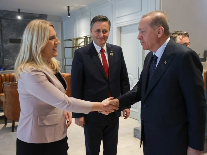 Željka Cvijanović i Redžep Erdogan - Foto: Ustupljena fotografija