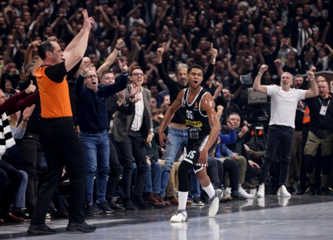 KK Partizan (Foto: EPA-EFE/ANDREJ CUKIC, ilustracija) - 