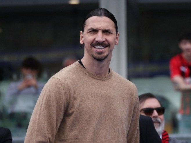 Zlatan Ibrahimović (foto:EPA-EFE/SIMONE VENEZIA) - 