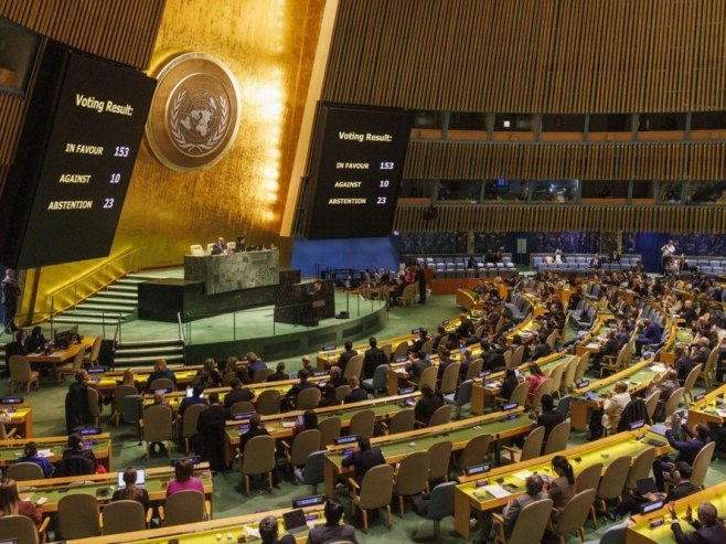 Generalna skupština UN (Foto: EPA-EFE/SARAH YENESEL, ilustracija) - 